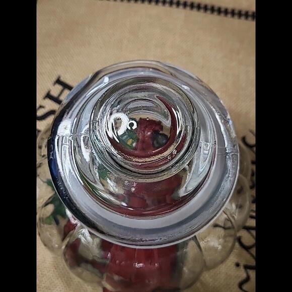 clear glass pumpkin jar - Picture 4 of 9